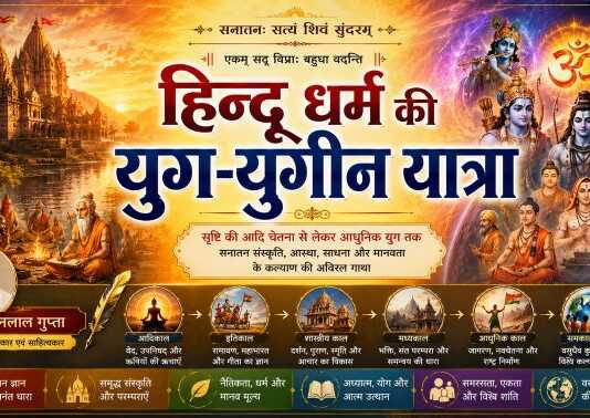 हिन्दू धर्म की युग-युगीन यात्रा हिन्दू धर्म की युग-युगीन यात्रा - bharatkaitihas.com